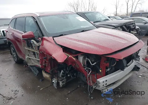 2020 Toyota Highlander Xle from USA, damaged, VIN 5TDGZRBH3LS037590